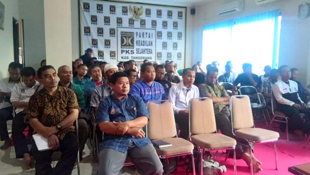 PKS Kabupaten Tangerang, Adakan Pelatihan TFT Saksi