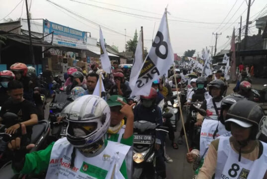 Kampanye Terbuka PKS di Tangerang Pecah! Jalan Raya Cadas - Mauk Memutih
