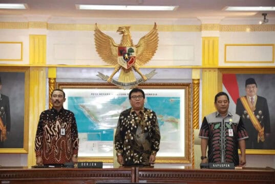 Sekjen Kemendagri Buka Pertemuan Nasional Pejabat Kehumasan Tahun 2019