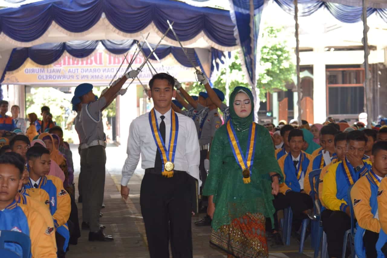 Ratusan Siswa SMK PN–PN 2 Purworejo Diwisuda, "Siswa Peraih Nilai 100 Dapat Penghargaan"
