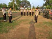 Pimpin Apel Pasukan Pengamanan Pilkades 2019, Ini Pesan Kapolsek Curug