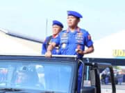 Kapolri Pimpin Upacara Parade Hut Ke - 69 Korpolairud