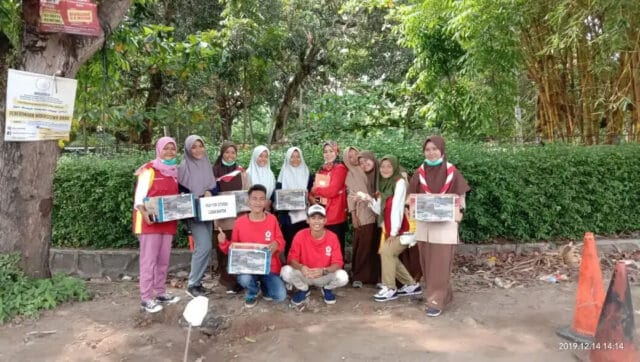 Pramuka dan PMI Galang Dana Untuk Citorek