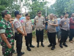 Karo Ops Polda Banten Lakukan Monitoring Pilkades Serentak di Kabupaten Pandeglang