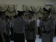 Kapolda Pimpin Sertijab Dansat Brimob dan KA SPN Polda Banten