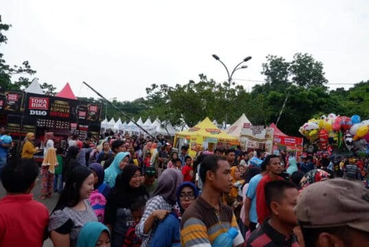 Warga Antusias Sambut HUT Kabupaten Tangerang