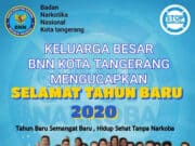 BNNK Tangerang : Tahun Baru Semangat Baru, Hidup Sehat Tanpa Narkoba