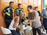 Polresta Tangerang Terjunkan Tim Kesehatan di Lokasi Banjir