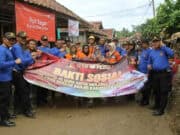 Angkatan 46 WSH Polda Banten, Gelar Baksos Korban Banjir Lebak