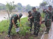 Penghijauan Bumi, Warnai Grebek Cisadane HUT Kodam Jaya ke 70 di Kota Tangerang