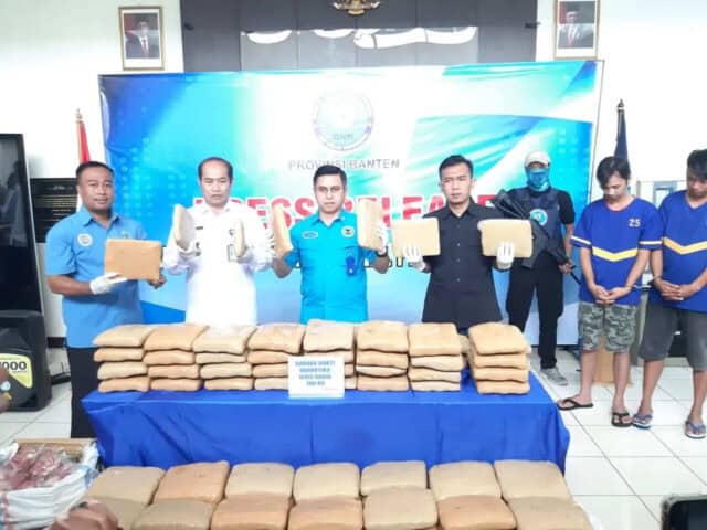 Penyelundupan 100 Kg Ganja Berkedok Manisan, Digagalkan BNNP Banten