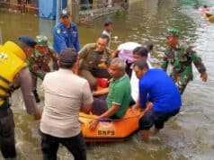 TNI Peduli, Korem 052 Wijayakrama Bantu Korban Banjir di Kota Tangerang