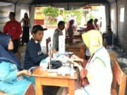 Pasca Banjir, Warga Mauk Mendapatkan Pengobatan Gratis