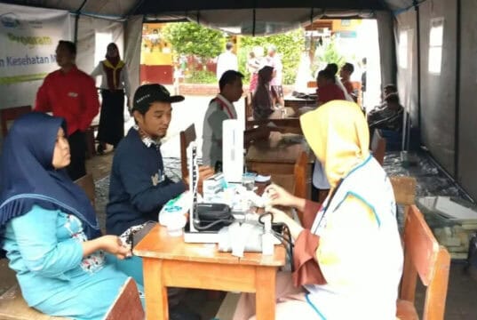 Pasca Banjir, Warga Mauk Mendapatkan Pengobatan Gratis