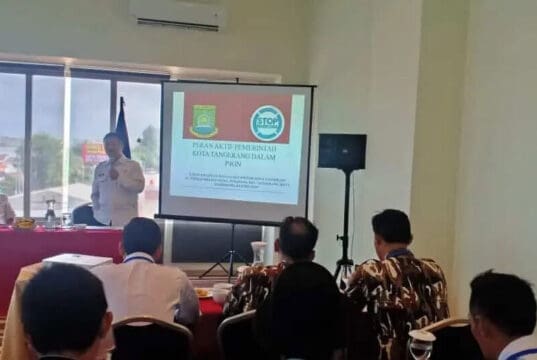 Puluhan Ormas, Dapat Pembekalan Bahaya Narkoba dari BNNK Tangerang