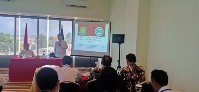 Puluhan Ormas, Dapat Pembekalan Bahaya Narkoba dari BNNK Tangerang