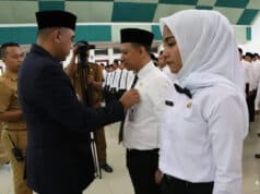 Bupati Tangerang Ahmed Zaki Iskandar Ambil Sumpah Janji 340 PNS