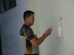 Cegah Virus Corona, Korem 071/Wijayakusuma Pasang Hand Sanitizer di Setiap Sudut Ruang Kantor