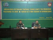 Tim Pusterad Mabes TNI AD, Kunjungi Korem 071/Wijayakusuma