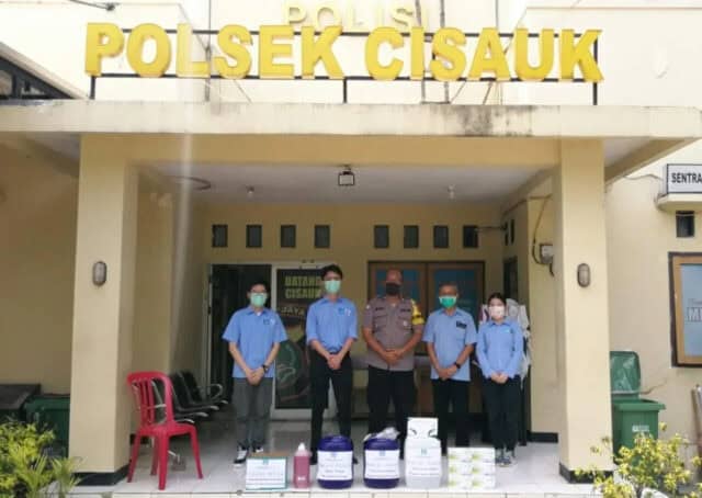 Cegah Corona, CSCEC Sumbang Perlengkapan Pencegahan Covid-19