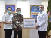 Bupati Zaki Terima Bantuan 1.500 Rapid Test dari Sinar Mas Land