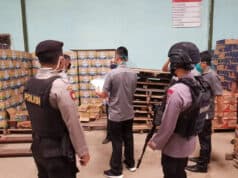 Polda Banten Berhasil Sita Ratusan Botol Miras Dalam Operasi Pekat Kalimaya