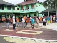 Kodim 0506/Tgr Distribusikan Beras Bantuan Kasad, Kementan RI dan BNI