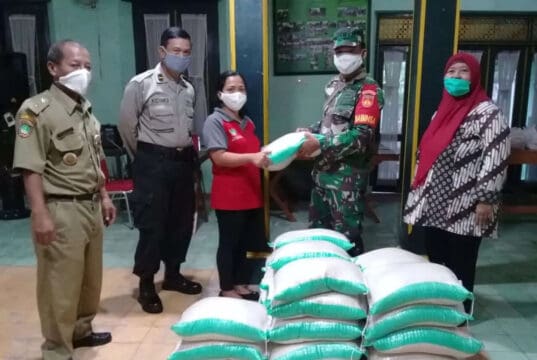 Babinsa Baru Hadiri Acara Sosialisasi BST Kelurahan Kemlayan