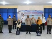 Direktorat Bintibmas Baharkam Polri Galang Aksi Solidaritas di Tangerang