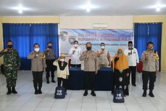 Direktorat Bintibmas Baharkam Polri Galang Aksi Solidaritas di Tangerang