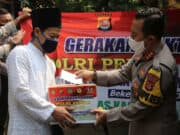 Gelar Baksos, Polresta Tangerang Bagikan Ratusan Paket Sembako