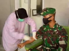 52 Prajurit Tamtama Remaja Korem 071/Wijayakusuma Jalani Rapid Test