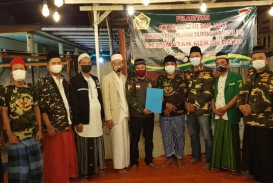 Resmi dilantik, Yani Jabat Ketua DPAC Pejuang Siliwangi Mekar Baru