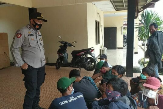 Diduga Hendak Ikut Unras Ke-Jakarta, Puluhan Remaja Diamankan Polisi