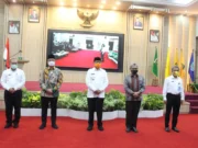 Wakil Bupati Tangerang H. Mad Romli Menghadiri Pengukuan Kepala Perwakilan BPKP Provinsi Banten