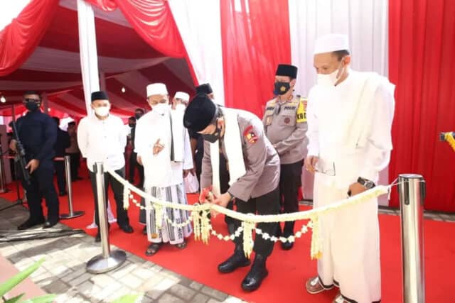 Resmikan Ponpes Salafiyah Tajul Falah, Kapolri: Silahturahmi dengan Ulama Jangan Pernah Putus