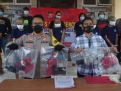 5 Kawanan Begal Berhasil di Ringkus Polres Lebak