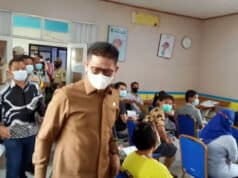 Wakil Ketua DPRD Provinsi Banten Monitoring dan Sosialisasi Vaksinasi di Puskesmas Kedaung Sepatan Timur