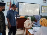 Serbuan Vaksin Covid-19 Kodim 0708 Bersama SMPN 10 Purworejo