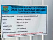 LSM Lipanham Apresiasi Proyek Pembangunan Penataan Halaman Gedung Diklat Kabupaten Tangerang