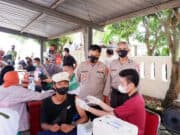 Dorong Warga, Polsek Panongan Pantang Kendor Gelar Vaksinasi Presisi