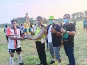 Musita, FC, Gobet FC dan Iryan Selection FC, Raih Turnamen Sepak Bola Cup Piala Kapolsek Batuceper 2021