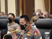 Rapat Lintas Sektoral, Kapolri Paparkan Strategi Cegah Lonjakan Covid-19 Saat Nataru