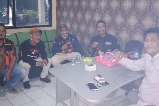 Jaga Kondusifitas Wilayah, Kanit Intelkam Polsek Panongan Melaksanakan Penggalangan Kepada Tokoh Pemuda Pancasila