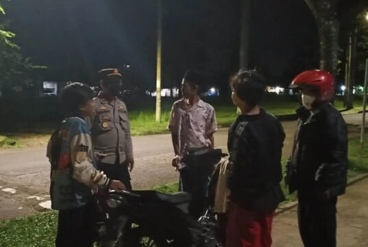 Sasar Miras dan Balap Liar, Kapolsek Cisoka Gelar Operasi Cipkon