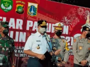 Gubernur DKI Pimpin Gelar Pasukan Operasi Lilin Jaya