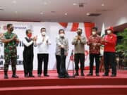 Mendagri Launching Pelaksanaan Vaksinasi Booster di Kepri