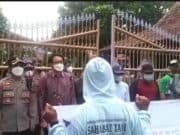 Dukung PSN Bendungan Bener, Ribuan Petani Dari Alinasi Petani Purworejo Selatan Demo di DPRD Purworejo