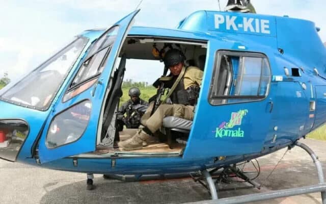 Aksi Heroik Tim Damai Cartenz Berhasil Evakuasi Karyawan PTT Di Distrik Beoga
