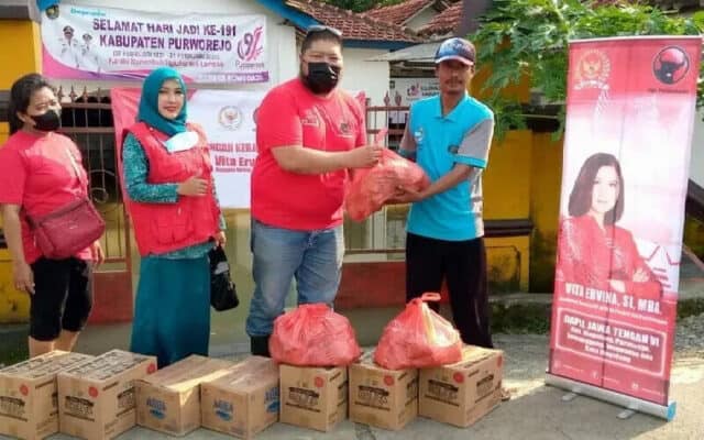 Peduli Bencana, graVITAsi Bantu Korban Banjir di Purworejo